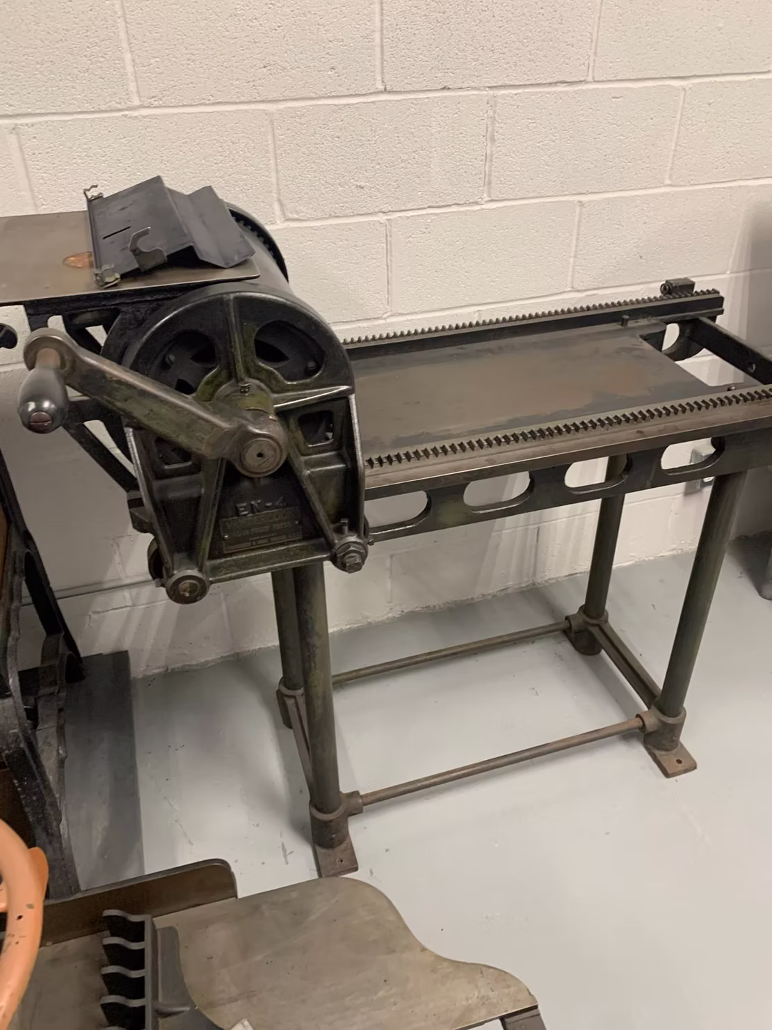 6-N-1 1918 , Vandercook floor model Manual proof press, p model # 1, mfg Vandercook & son , Chicago 6-N-1 1918 , Vandercook floor model Manual proof press, p model # 1, mfg Vandercook & son , Chicago