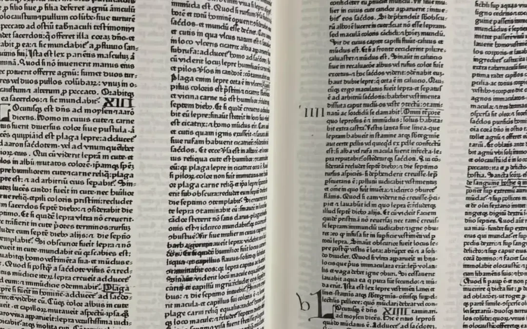 C- Gutenberg Bible