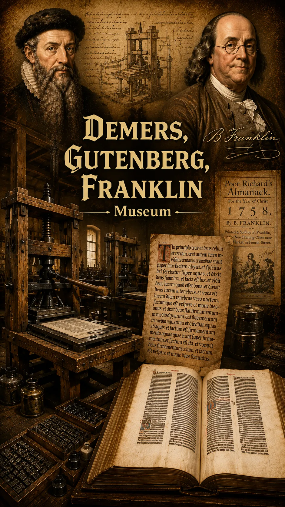 Gutenberg, and Franklin